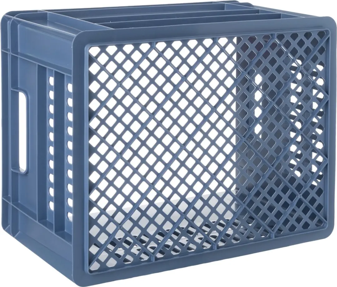 FastRider Fietskrat Navy Blauw 34L