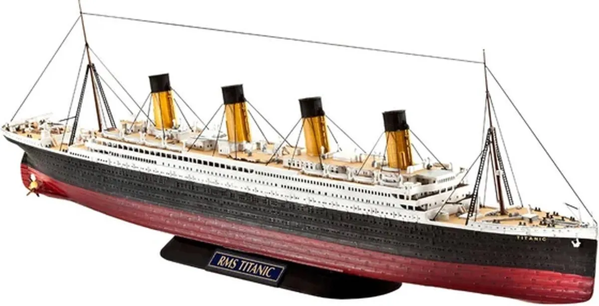 Revell RMS Titanic Modelbouwpakket 1:700 - 132 Onderdelen - Multi