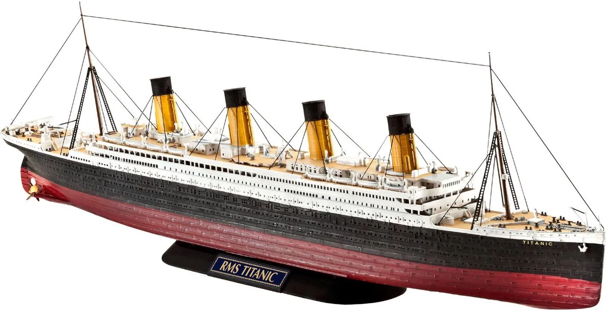 Revell RMS Titanic Modelbouwpakket 1:700 - 132 Onderdelen - Multi