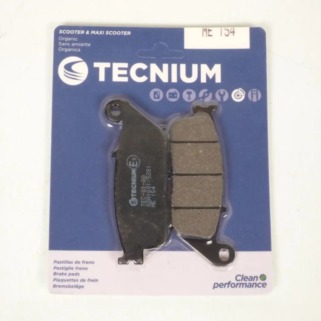 Plaquette de frein Tecnium pour Scooter Honda 600 Fjs Silver Wing Abs 2003 à 20
