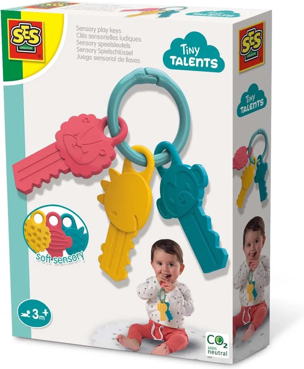 SES Creative Tiny Talents Sensorische Speelsleutels