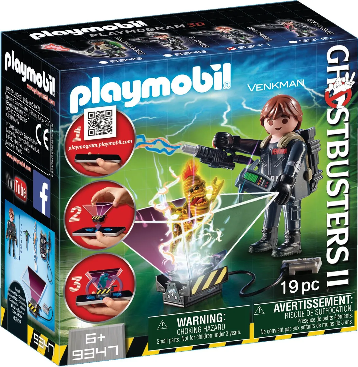 Playmobil Ghostbusters Peter Venkman - 9347