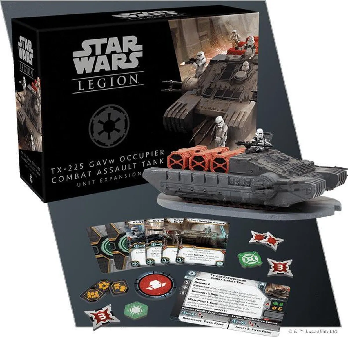 Asmodee Star Wars Legion Occupier Tank