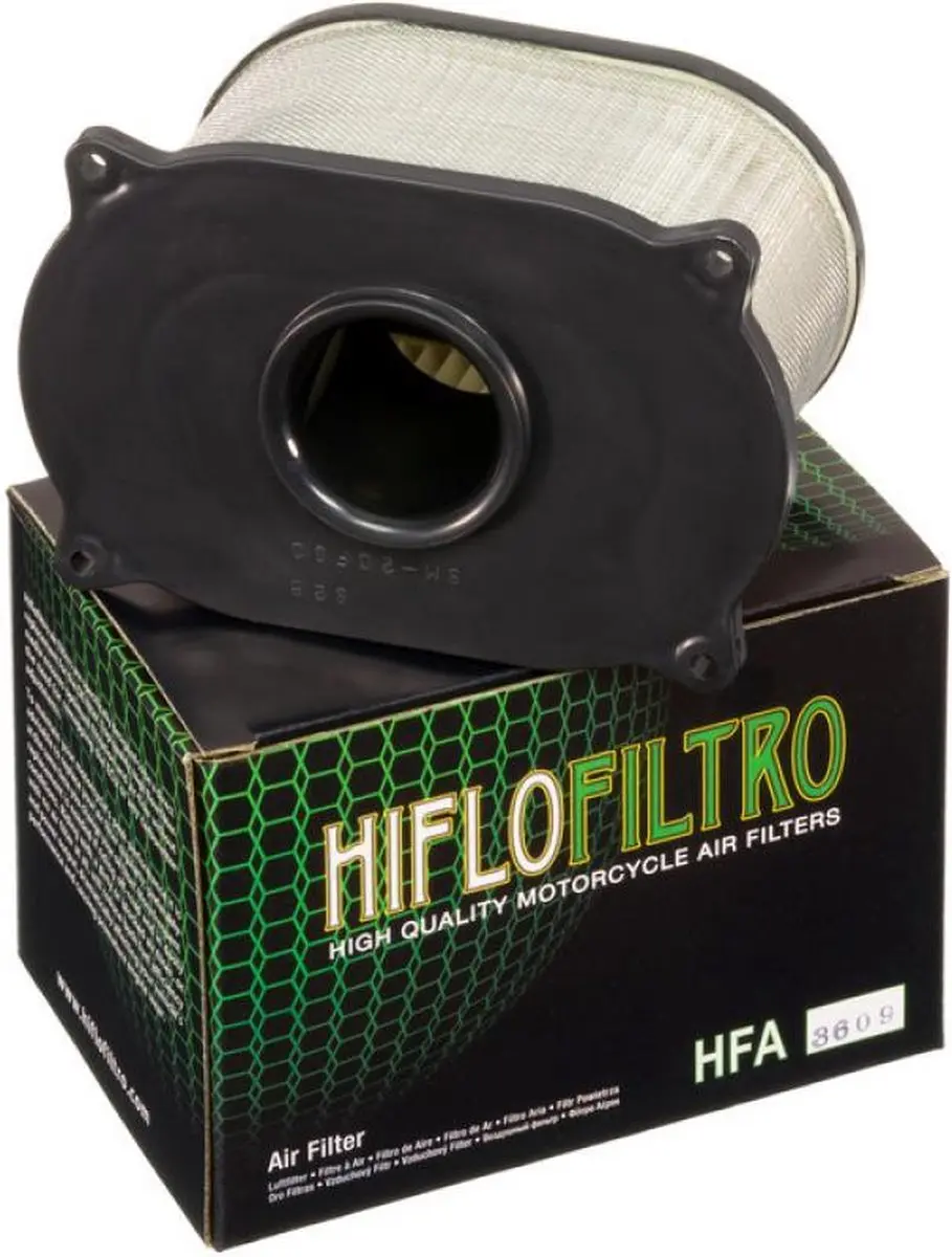 luchtfilter hiflofiltro voor motorfiets cagiva 650 raptor 2000 tot 2005 hfa3609