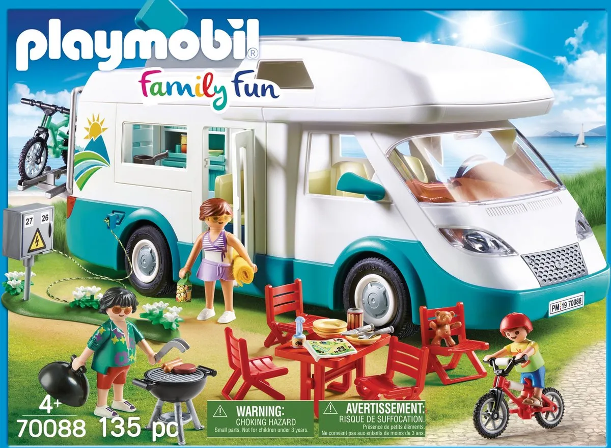 Playmobil Family Fun Mobilhome 70088 - Multicolor