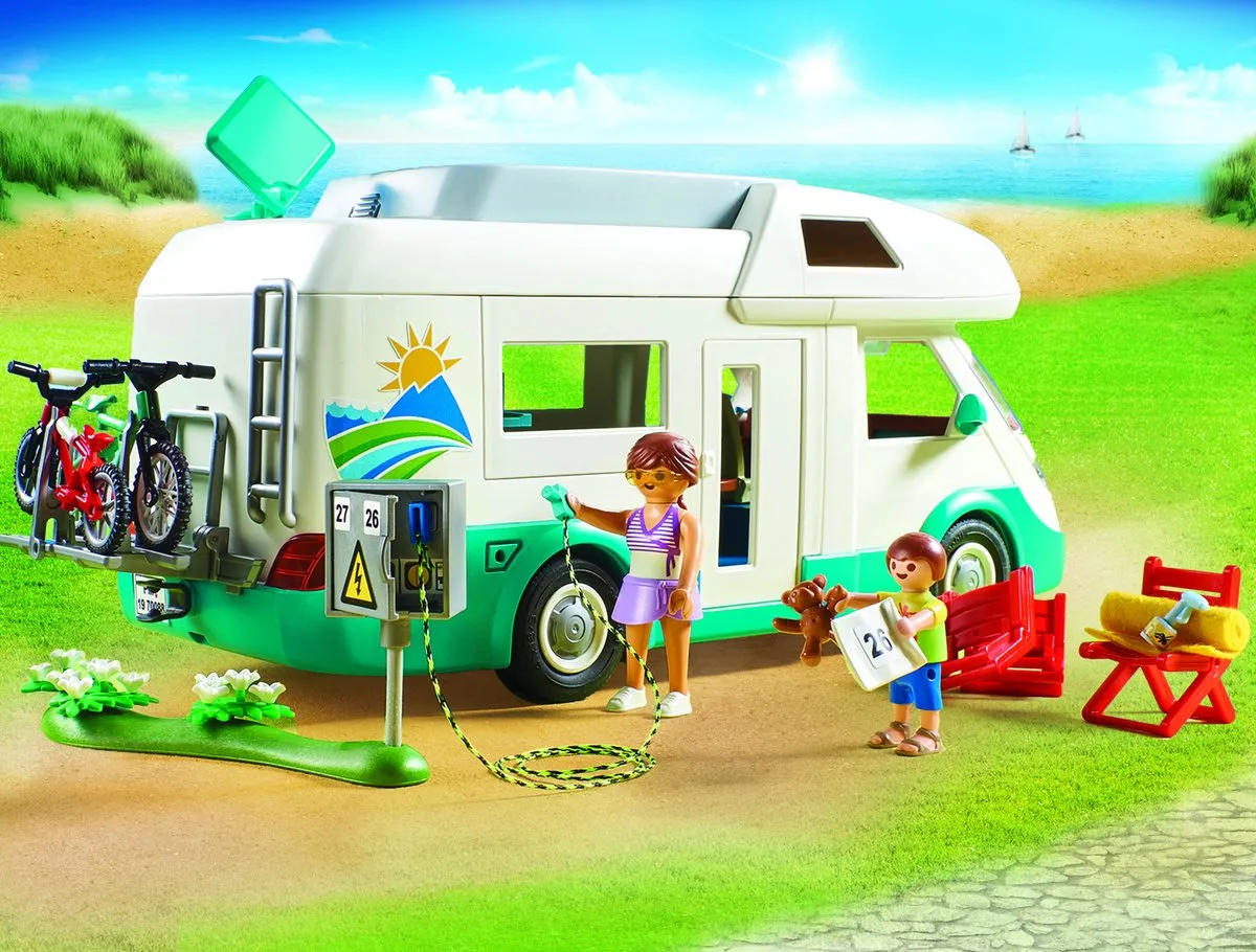 Playmobil Family Fun Mobilhome 70088 - Multicolor