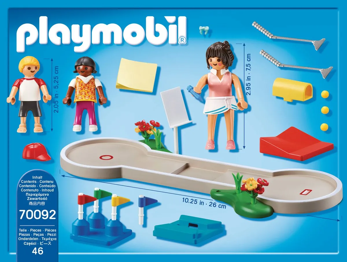 Playmobil Minigolf 70092 - Multicolor
