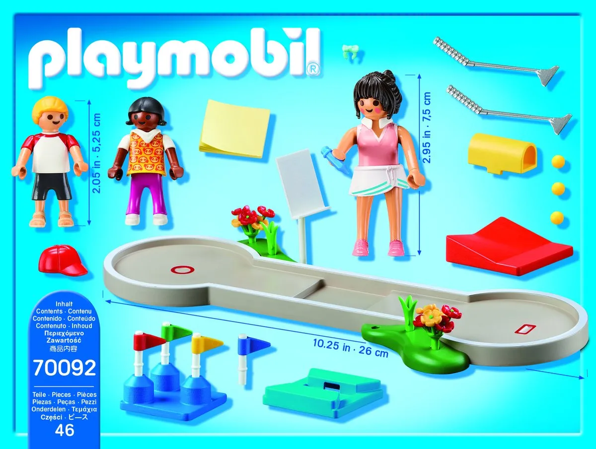 Playmobil Minigolf 70092 - Multicolor