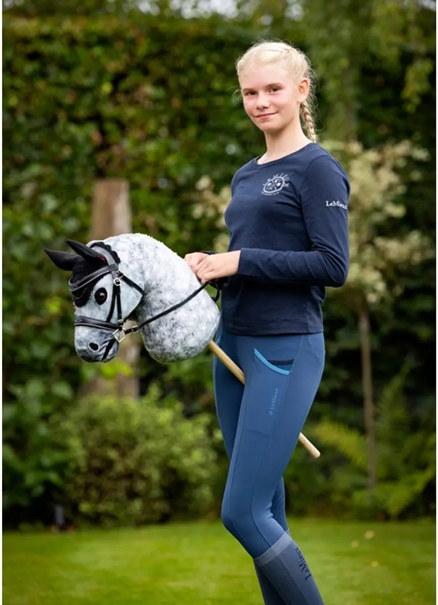 LeMieux Hobby Horse Competition Hoofdstel - One Size - Zwart