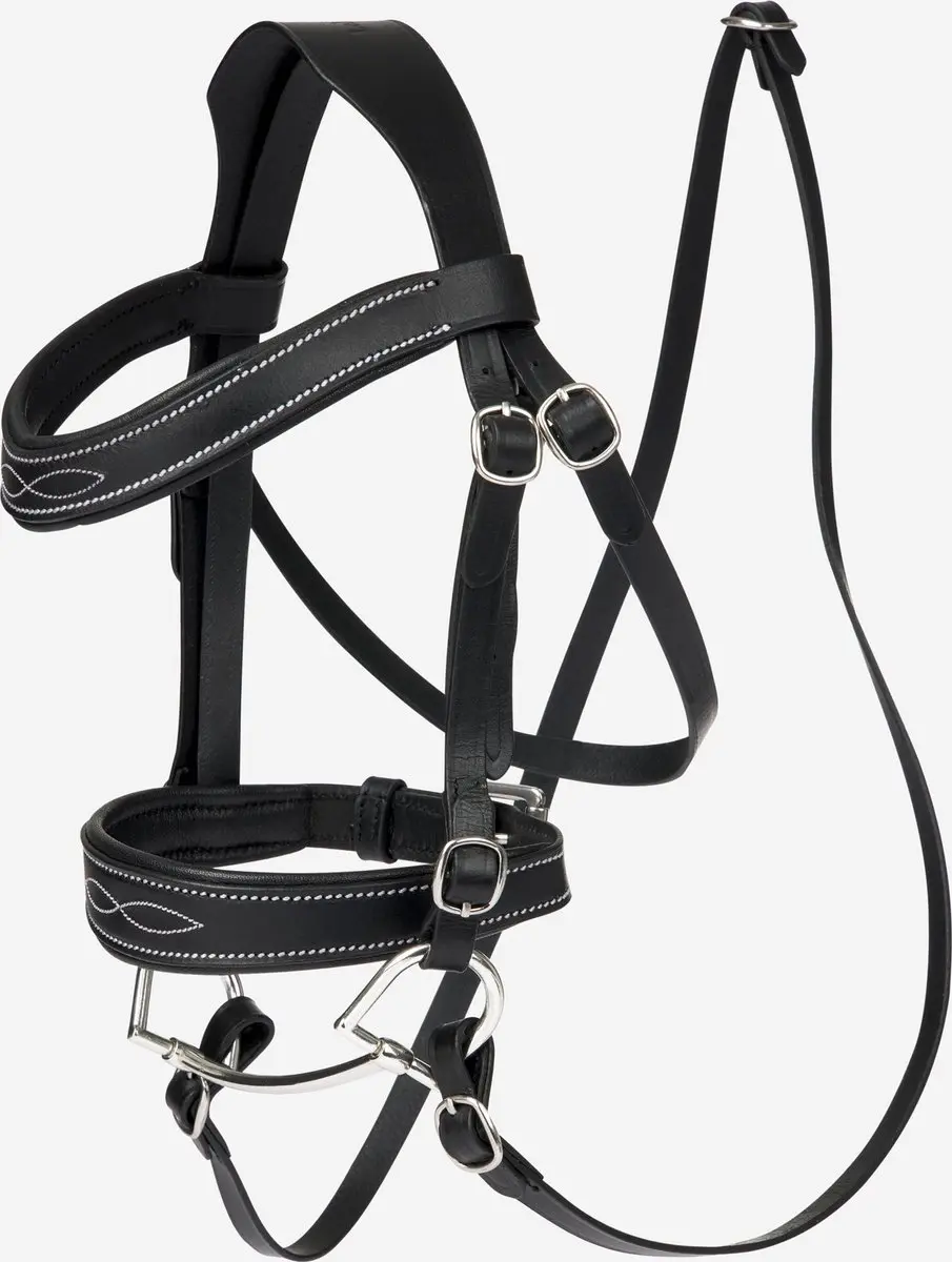 LeMieux Hobby Horse Competition Hoofdstel - One Size - Zwart