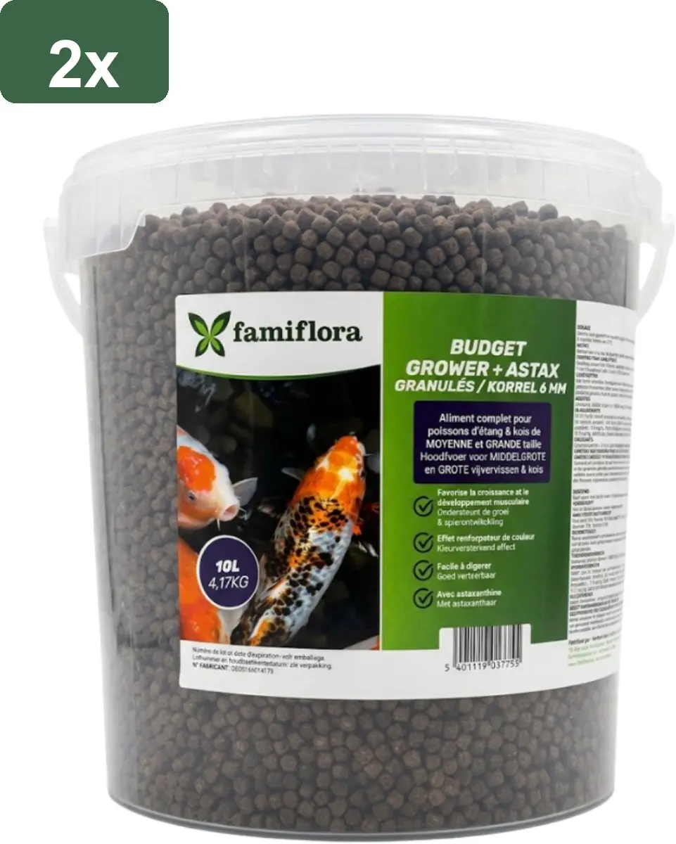 Famiflora Grower Astax Koivoer 2x10L - 20L