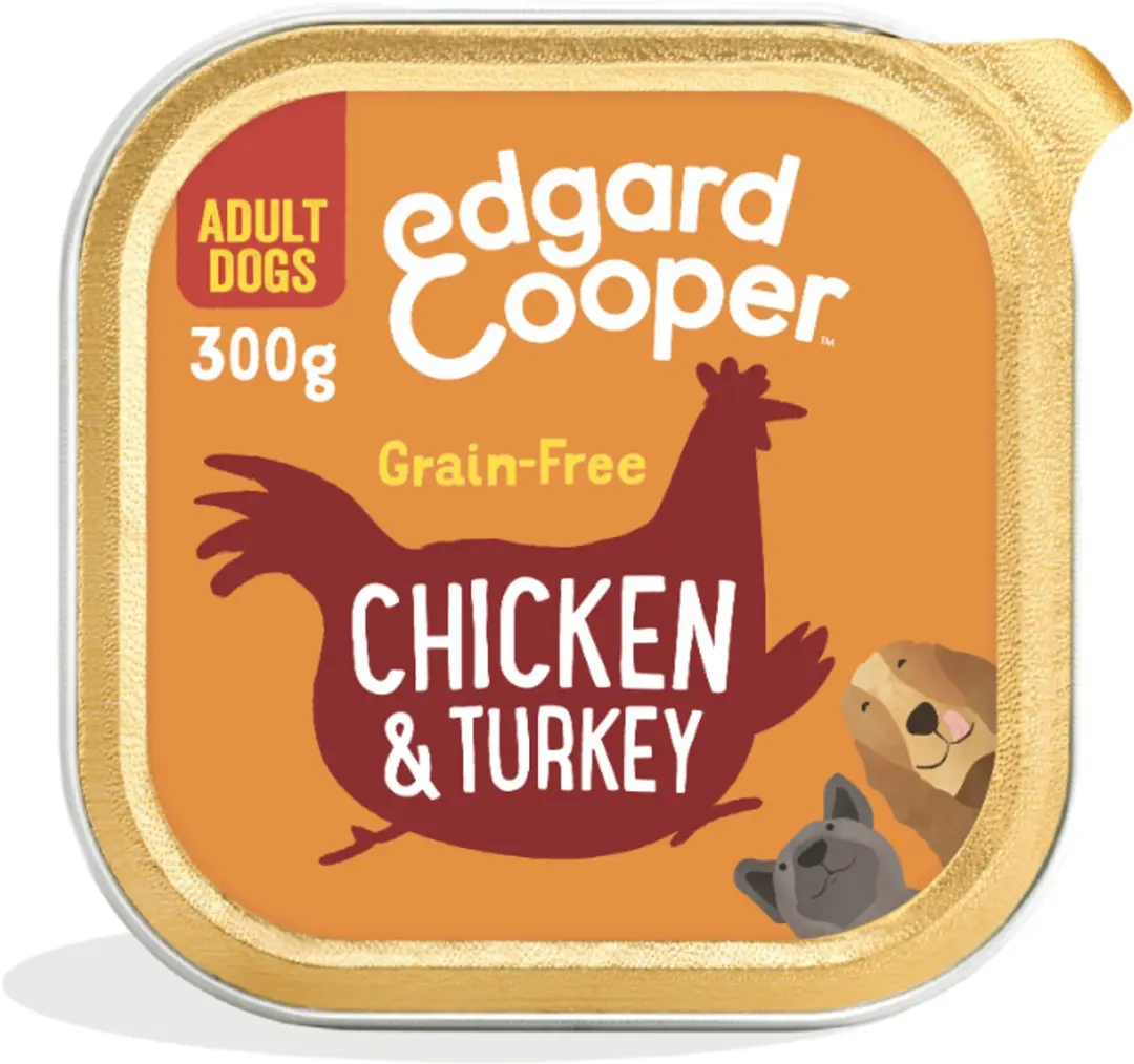 Edgard & Cooper Kuipje Hondenvoer Kip - Kalkoen 150g