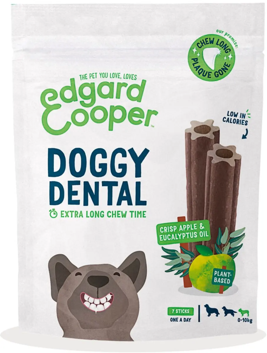Edgard & Cooper Doggy Dental Appel - 8 Stuks - afbeelding 6 van 6