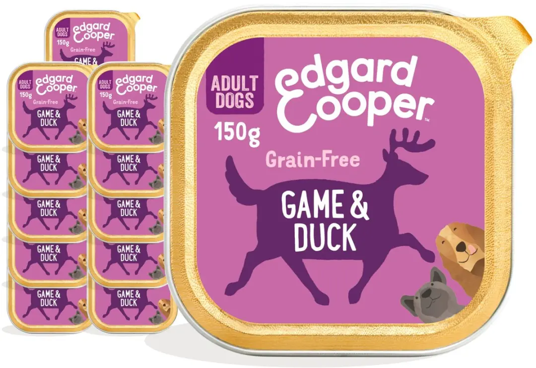Edgard & Cooper Kuipje Honden Natvoer Wild
