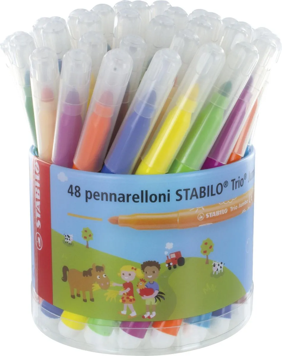 STABILO Trio Jumbo Viltstiften