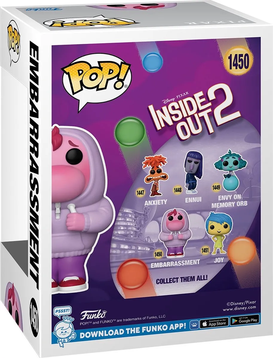 Funko Pop! Inside Out 2 Embarrassement #1450 - Multi