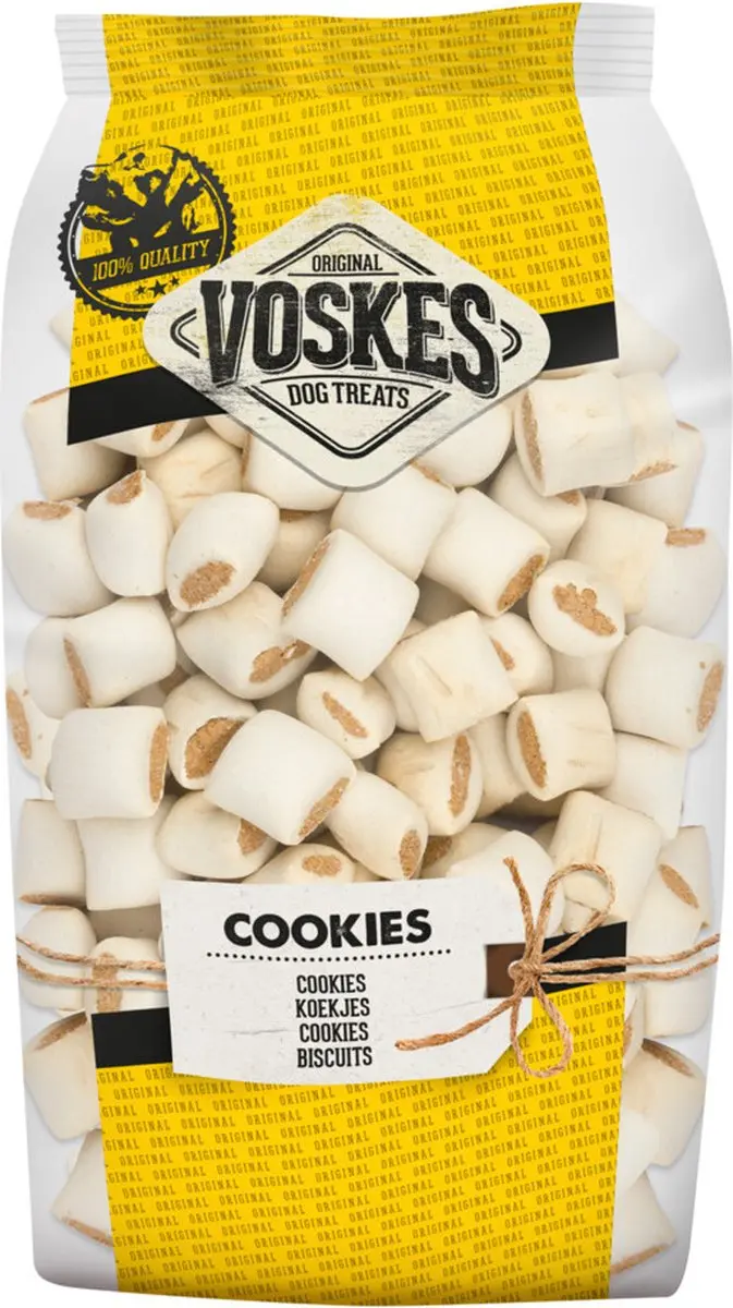 Voskes Hondensnack Merg Rund 8x750g