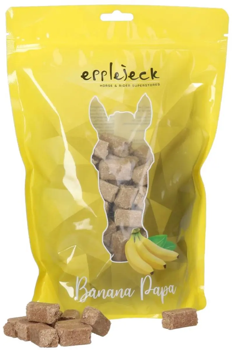 Epplejeck Paardensnoepjes Banana Papa - 2 Stuks