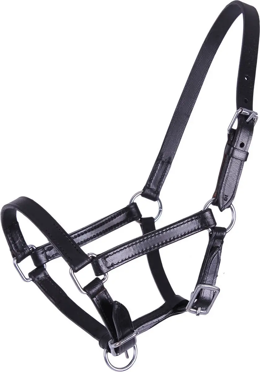 QHP Halster Chico Black - Full - Zwart - afbeelding 2 van 2