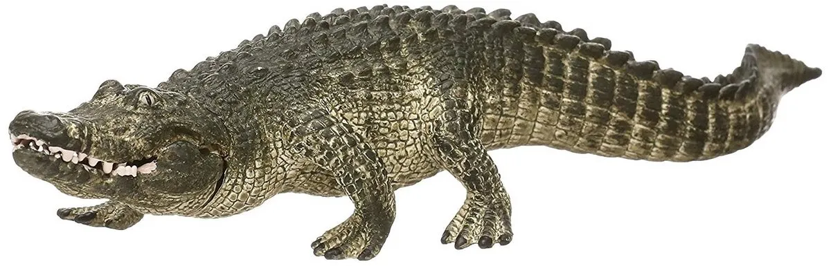 Schleich Wild Life Alligator Speelfiguur 14727 - Grijs