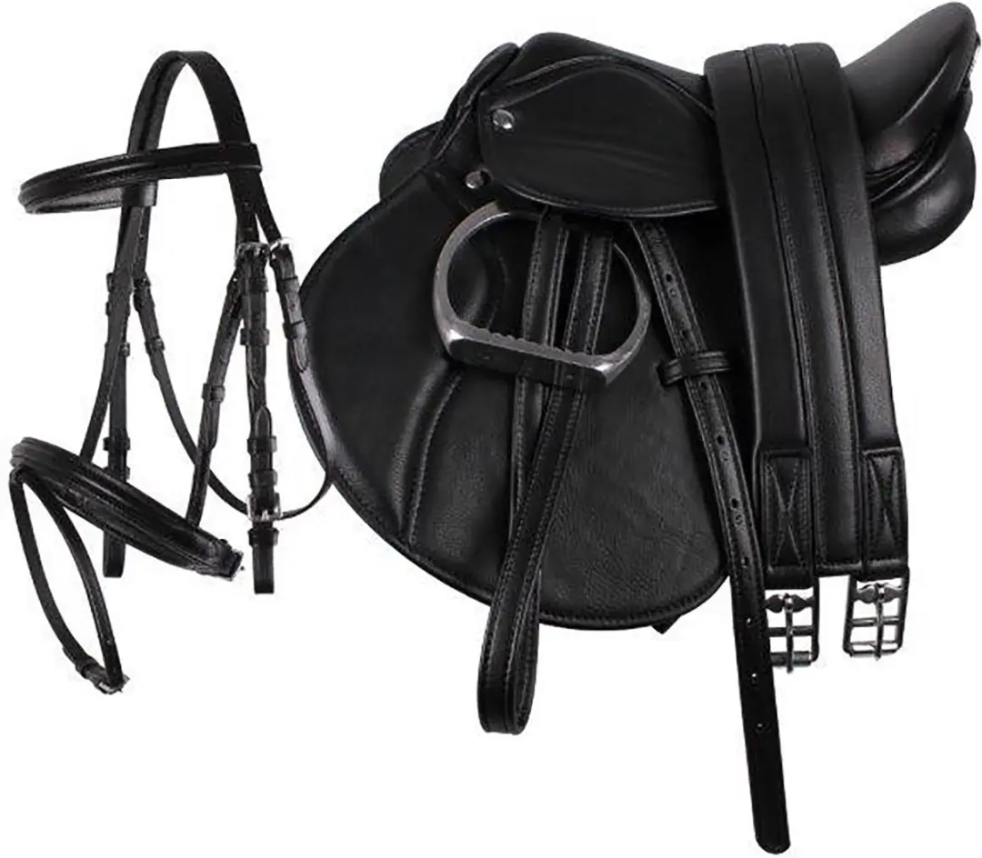 QHP Compleet Zadelset Pony 14 inch