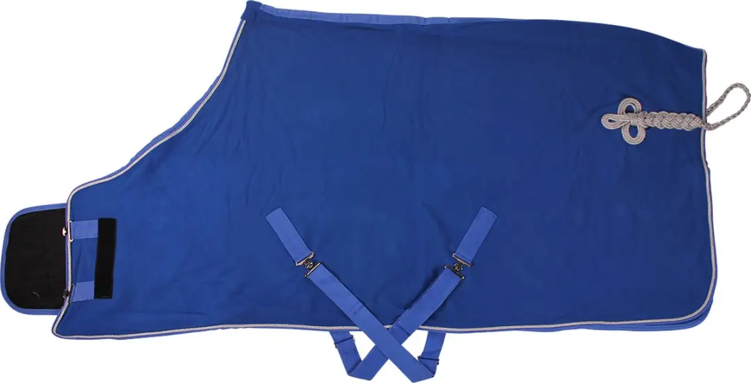 QHP Zweetdeken Ornament Blauw