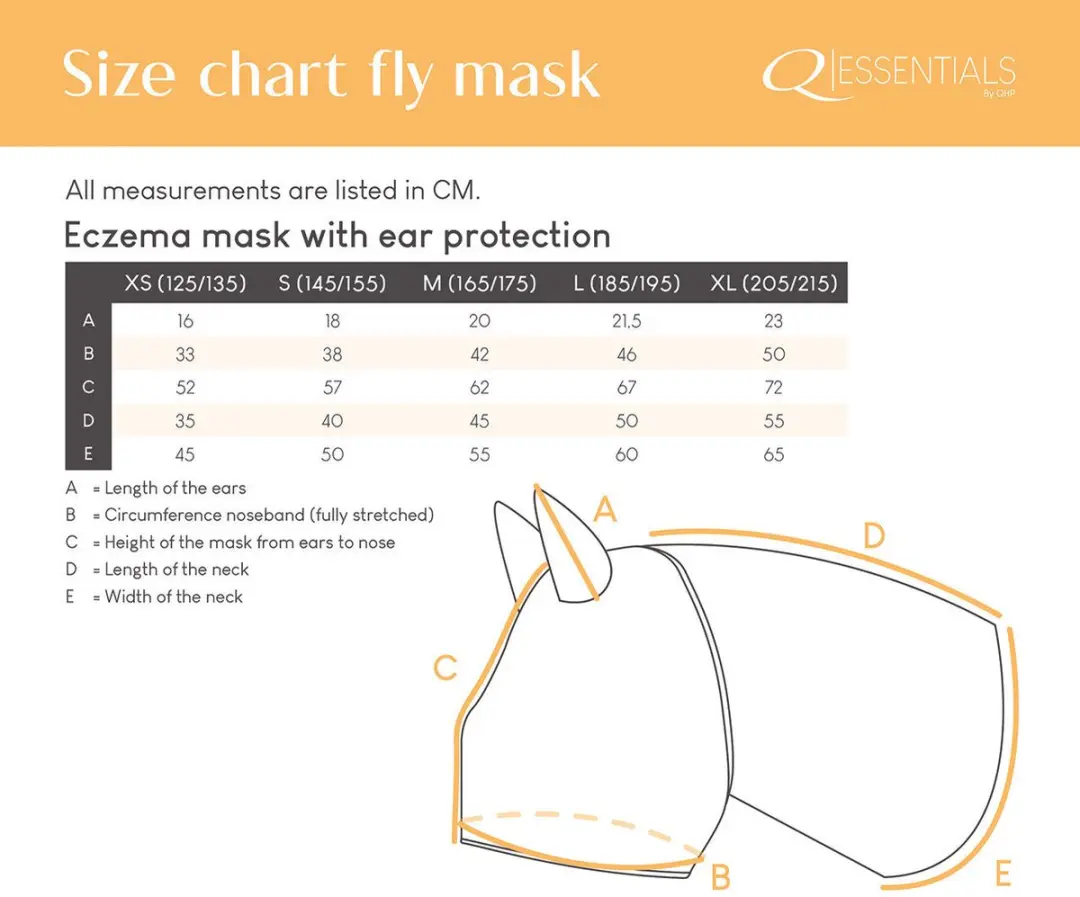 QHP Eczeem Masker Zebra - S