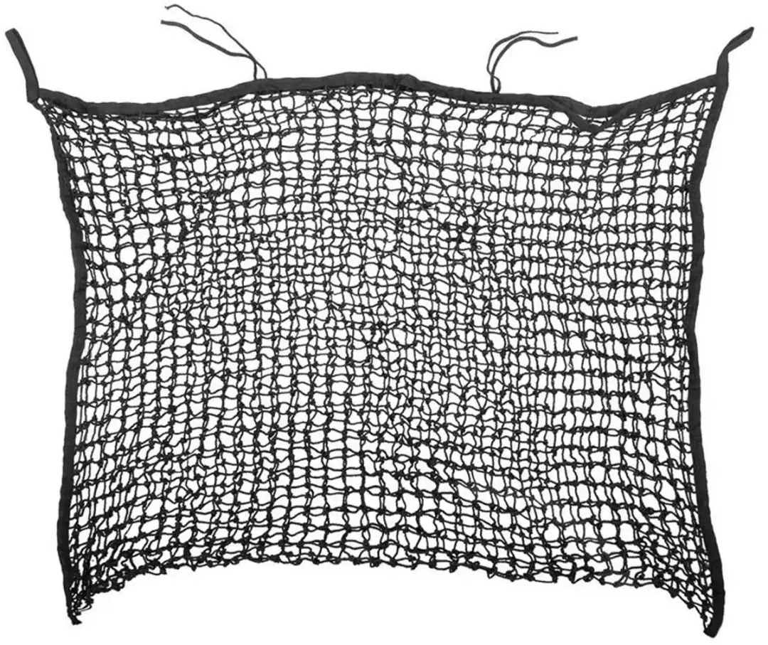 QHP Slowfeeder Hooinet One Size - 120x90cm Zwart