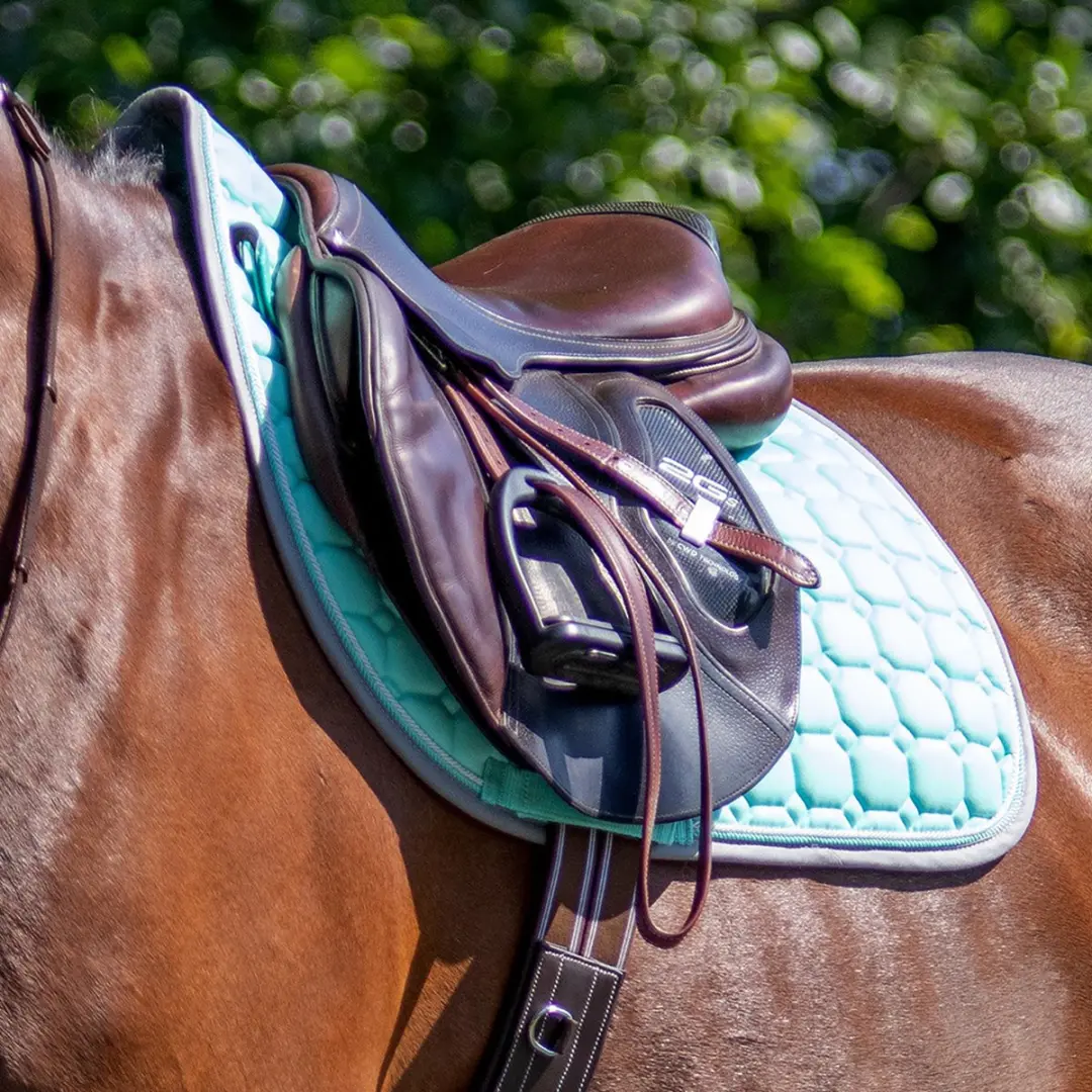 QHP Florence Zadeldek - Pony - Groen