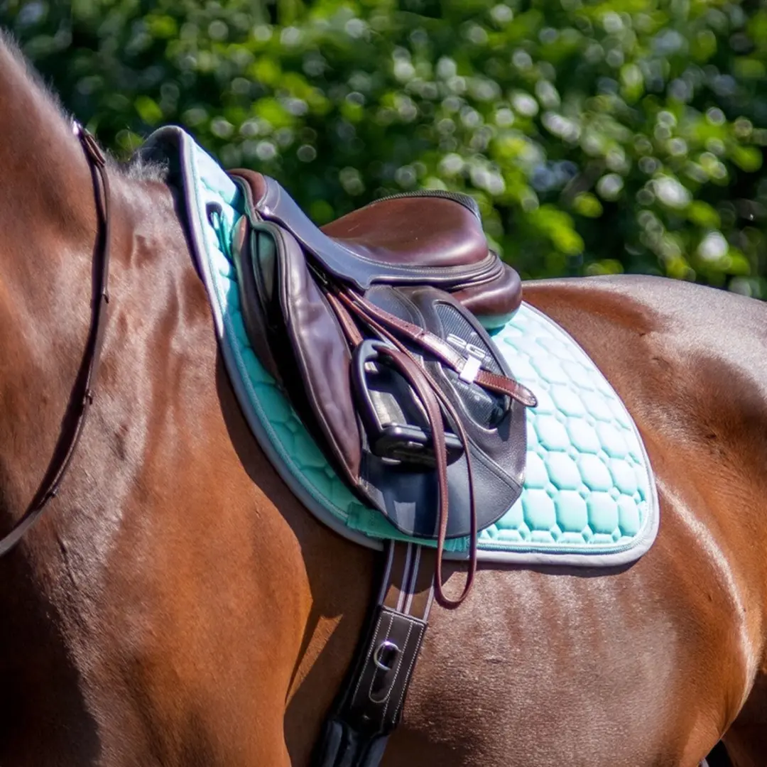 QHP Florence Zadeldek - Pony - Groen