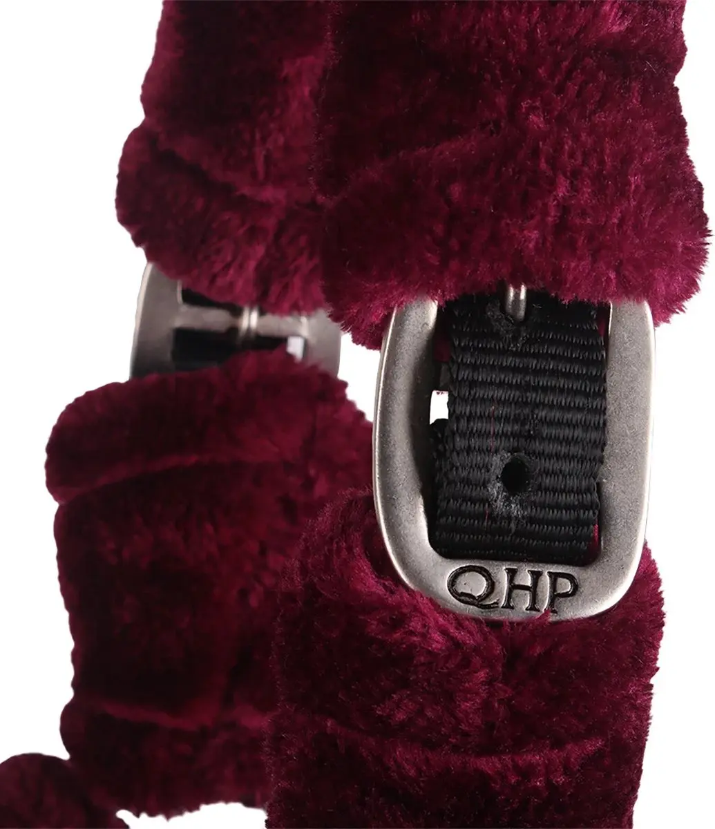 QHP Halster Alaska Donkerrood-zwart Full