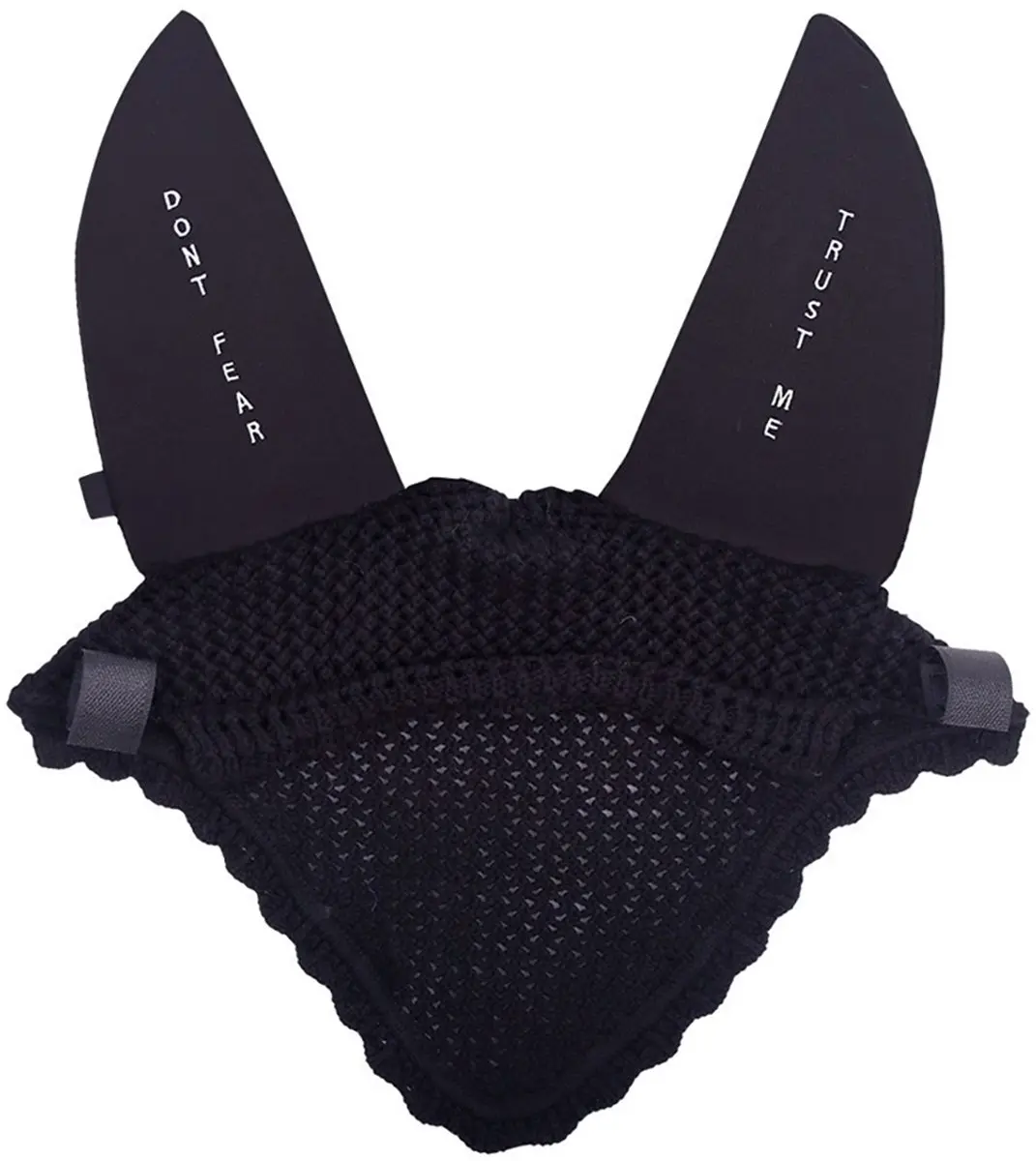 QHP Oornetje Don't Fear Soundless - Full - Zwart