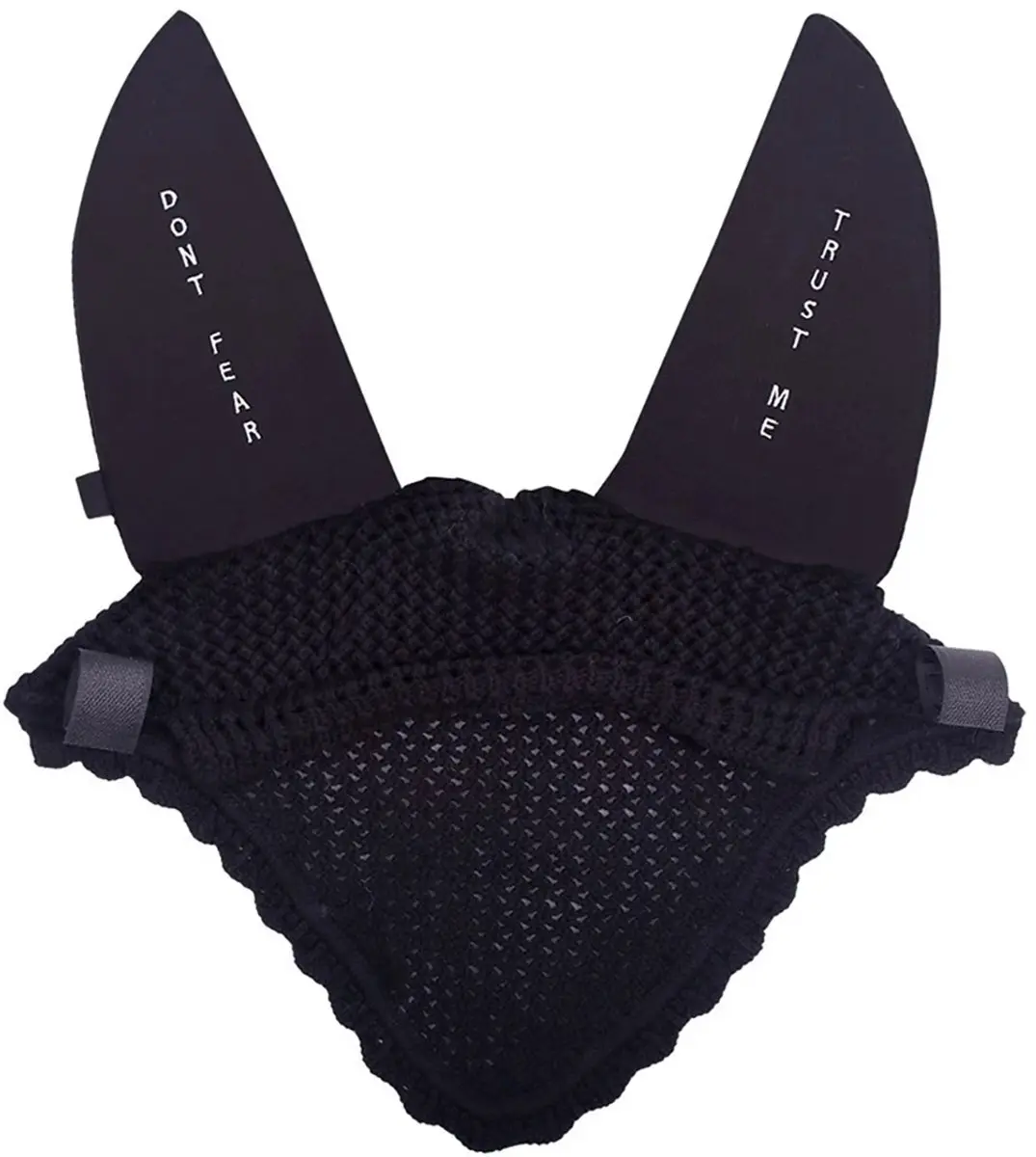 QHP Oornetje Don't Fear Soundless - Full - Zwart