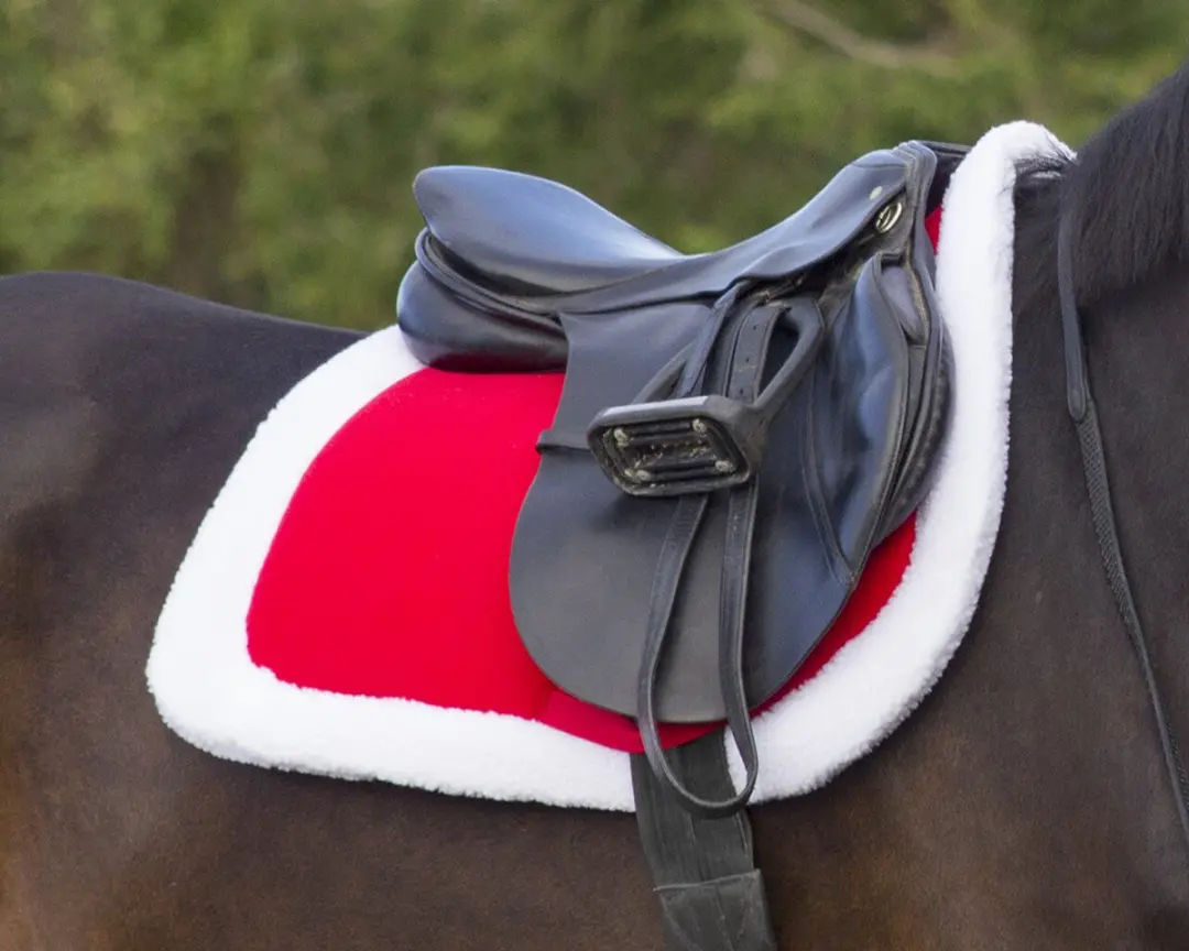 Qhp Zadeldek Qhp Kerst Veelzijdigheid Rood
