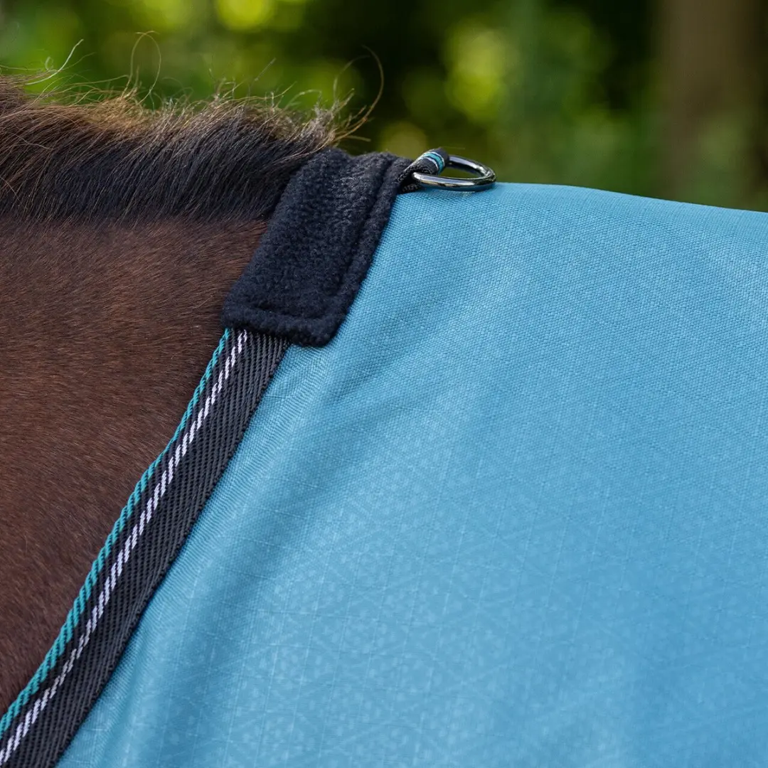 QHP Waterdichte Zomerdeken Blauw 165cm - afbeelding 3 van 6