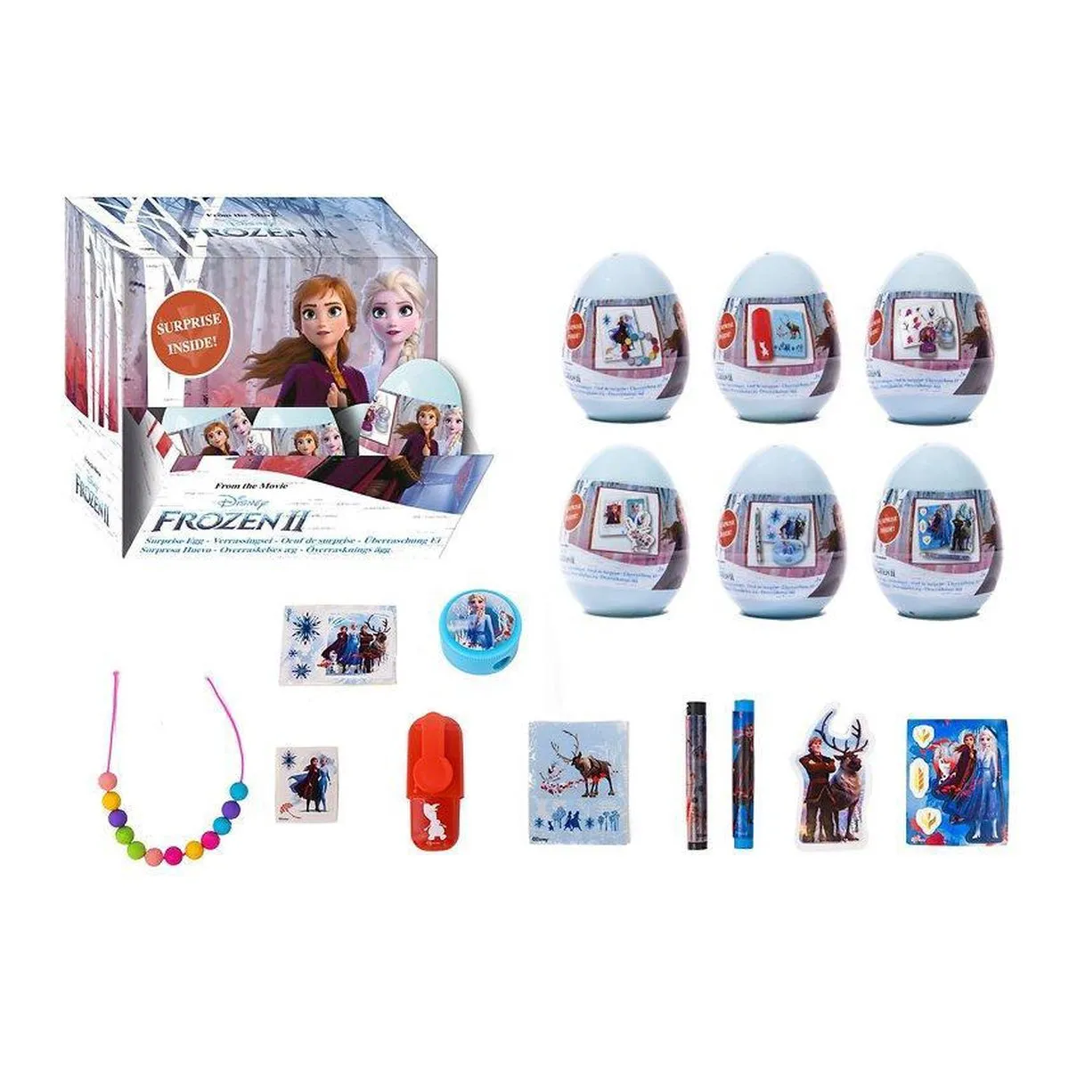 Disney Frozen 2 Verrassingsei Lichtblauw