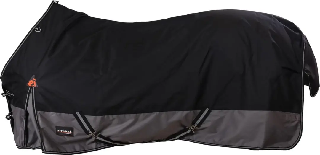 Epplejeck Tolga Deken 100g - 165cm - Zwart-grijs
