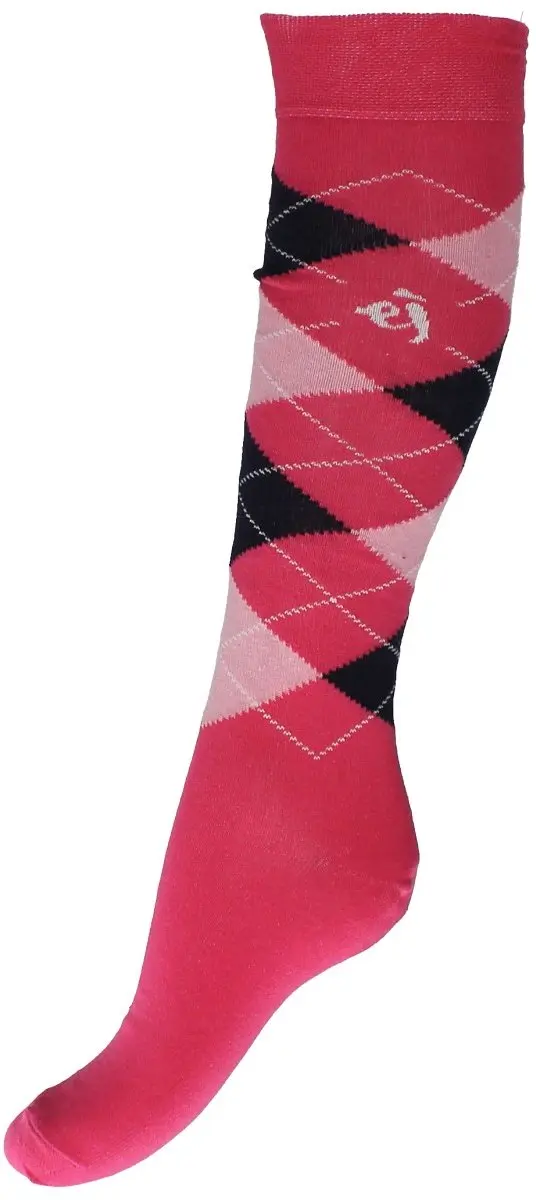 Epplejeck Sokken Square Roze-blauw
