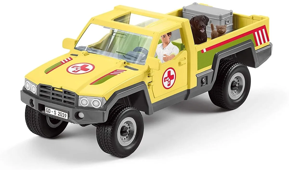 Schleich Farm World Speelfigurenset Dierenartsbezoek 42503 - 12-delig