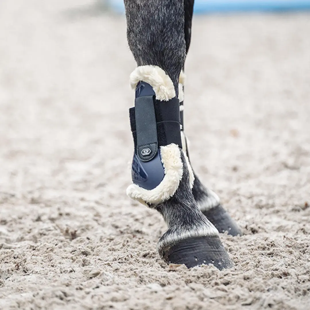Horsegear Peesbeschermers HGLEXI Donkerblauw - Cob