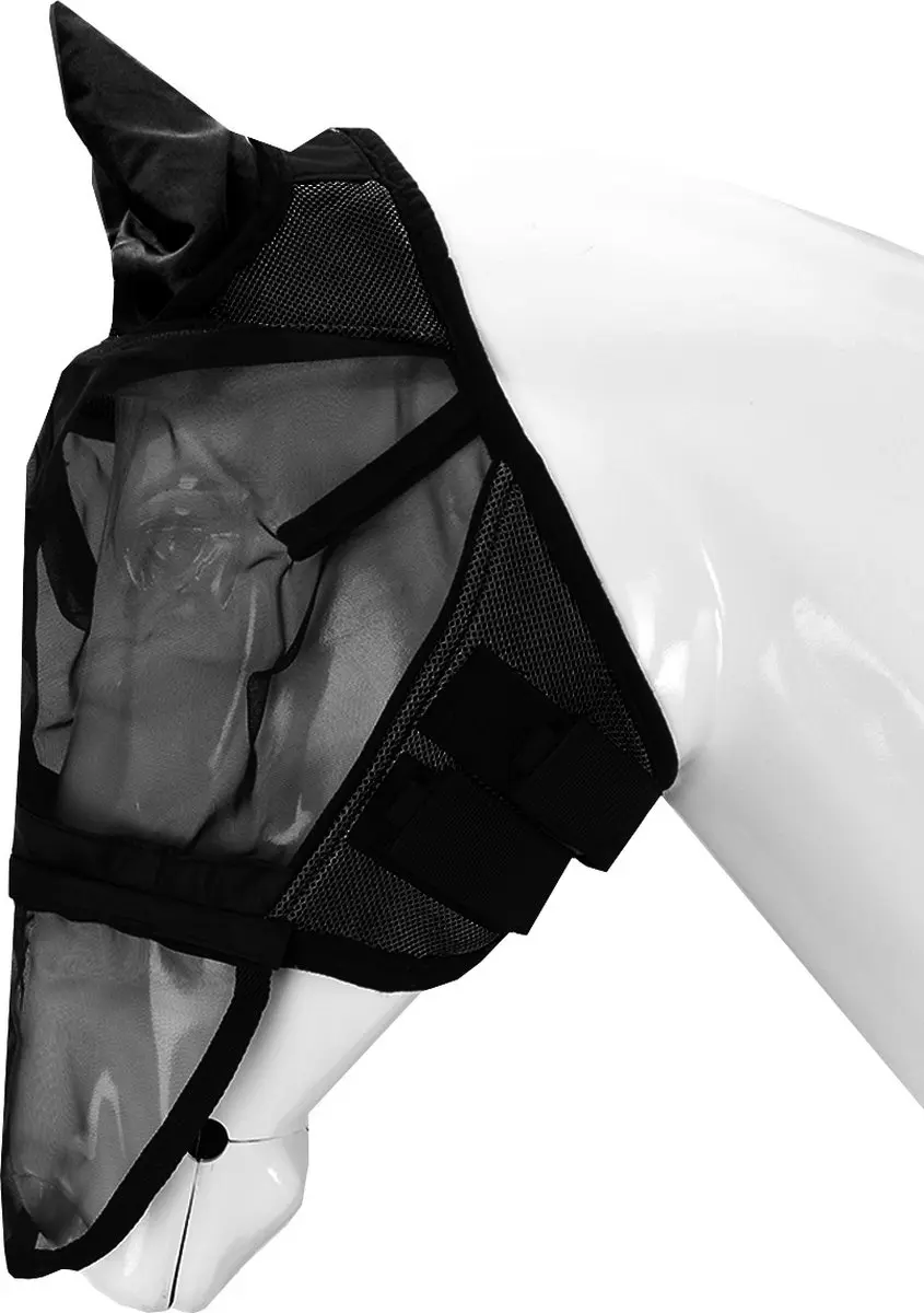 Horsegear Vliegenmasker HGAfneembare Neusflap