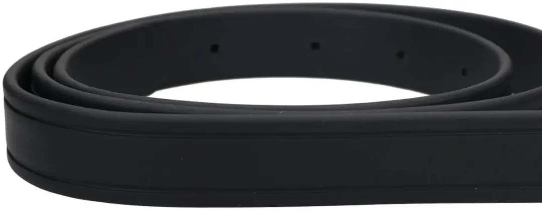 Horsegear Beugelriemen HG BioThane 150cm - Zwart
