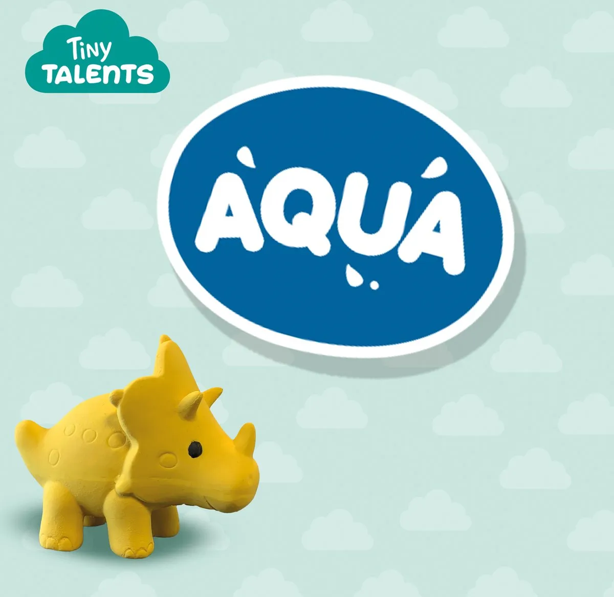 SES Creative Tiny Talents Bad Triceratops 13212 - Natuurlijk rubber