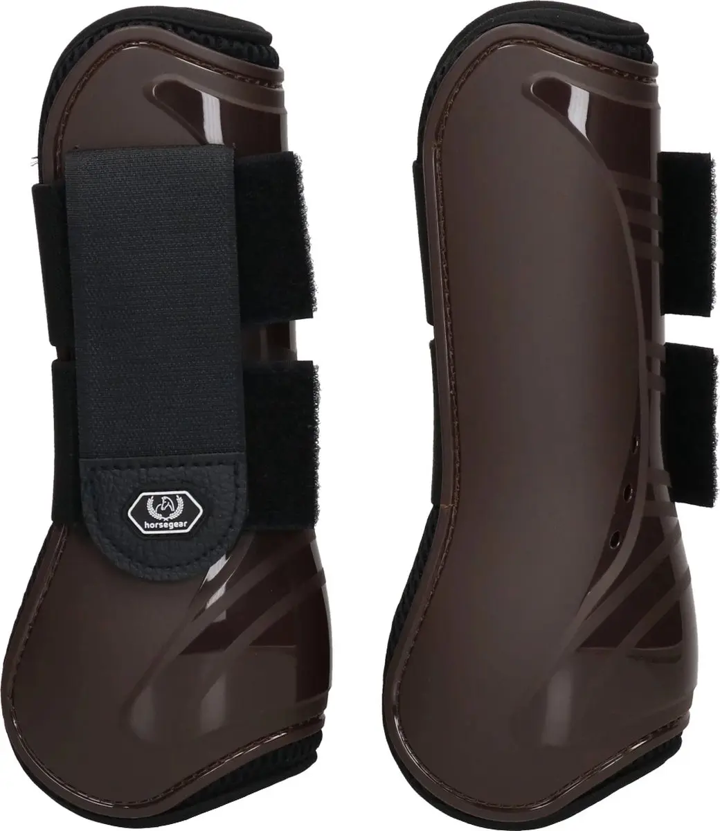 Horsegear HGLivio Peesbeschermers Full - Bruin
