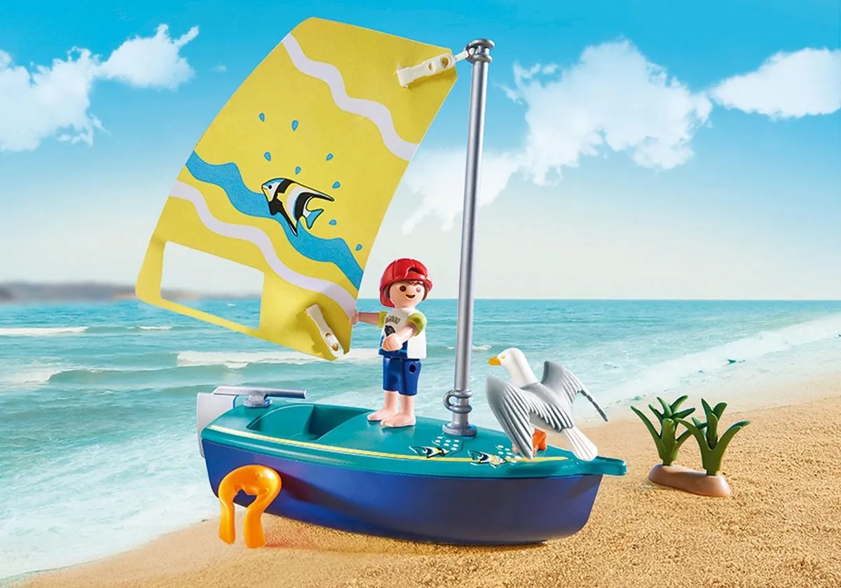 Playmobil Family Fun Zeilbootje 70438 - Multicolor