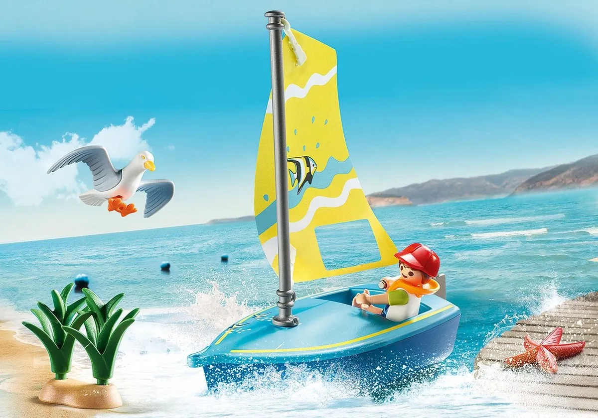 Playmobil Family Fun Zeilbootje 70438 - Multicolor
