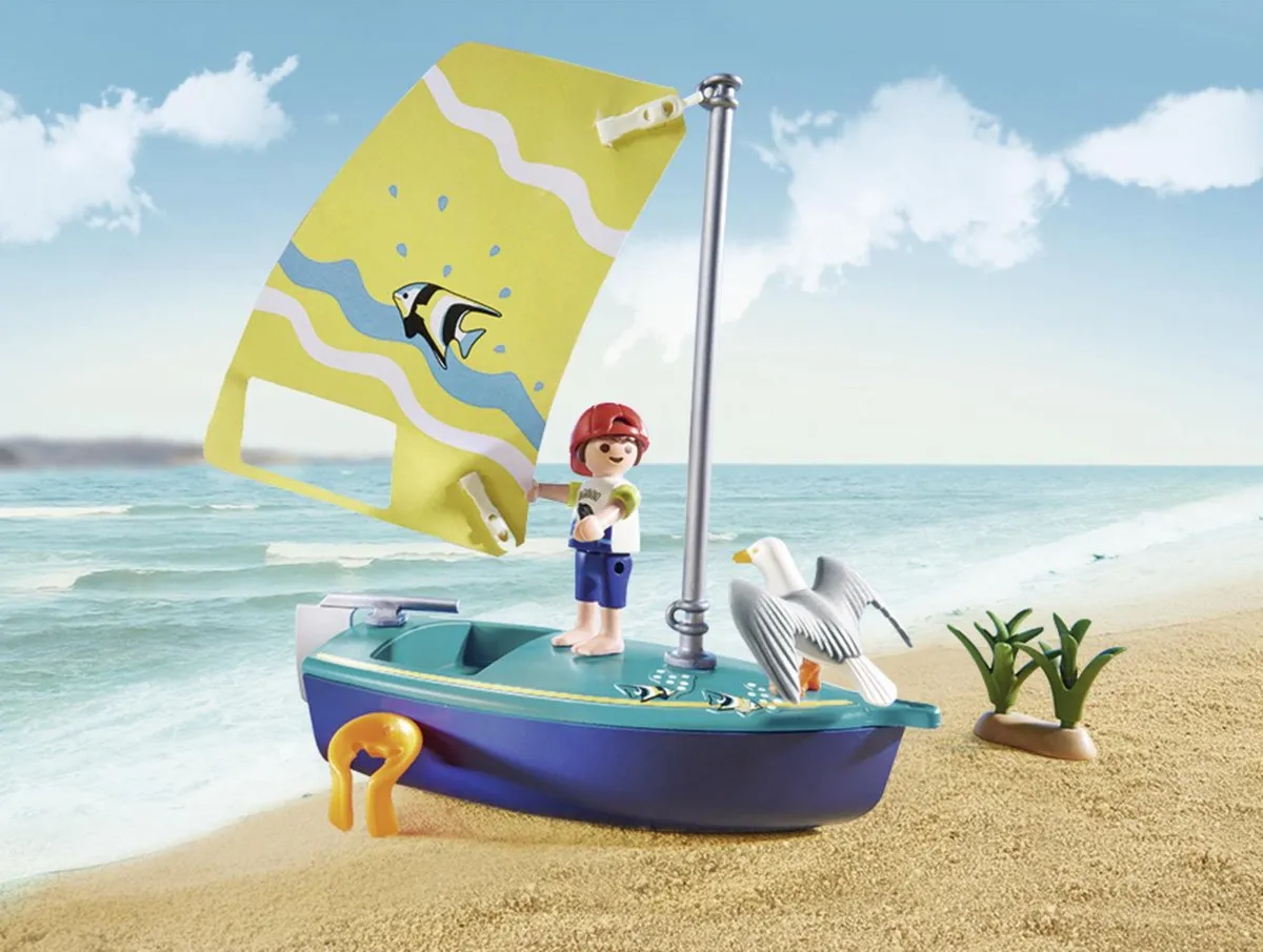 Playmobil Family Fun Zeilbootje 70438 - Multicolor