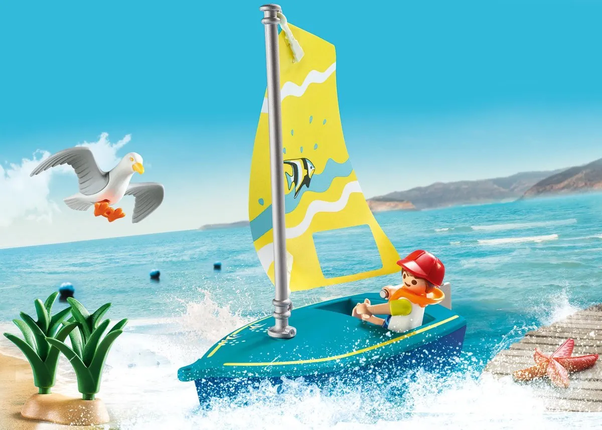 Playmobil Family Fun Zeilbootje 70438 - Multicolor