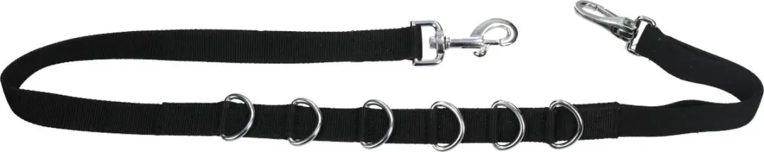 Horsegear Hgelastic Bijzetteugels Full - Zwart
