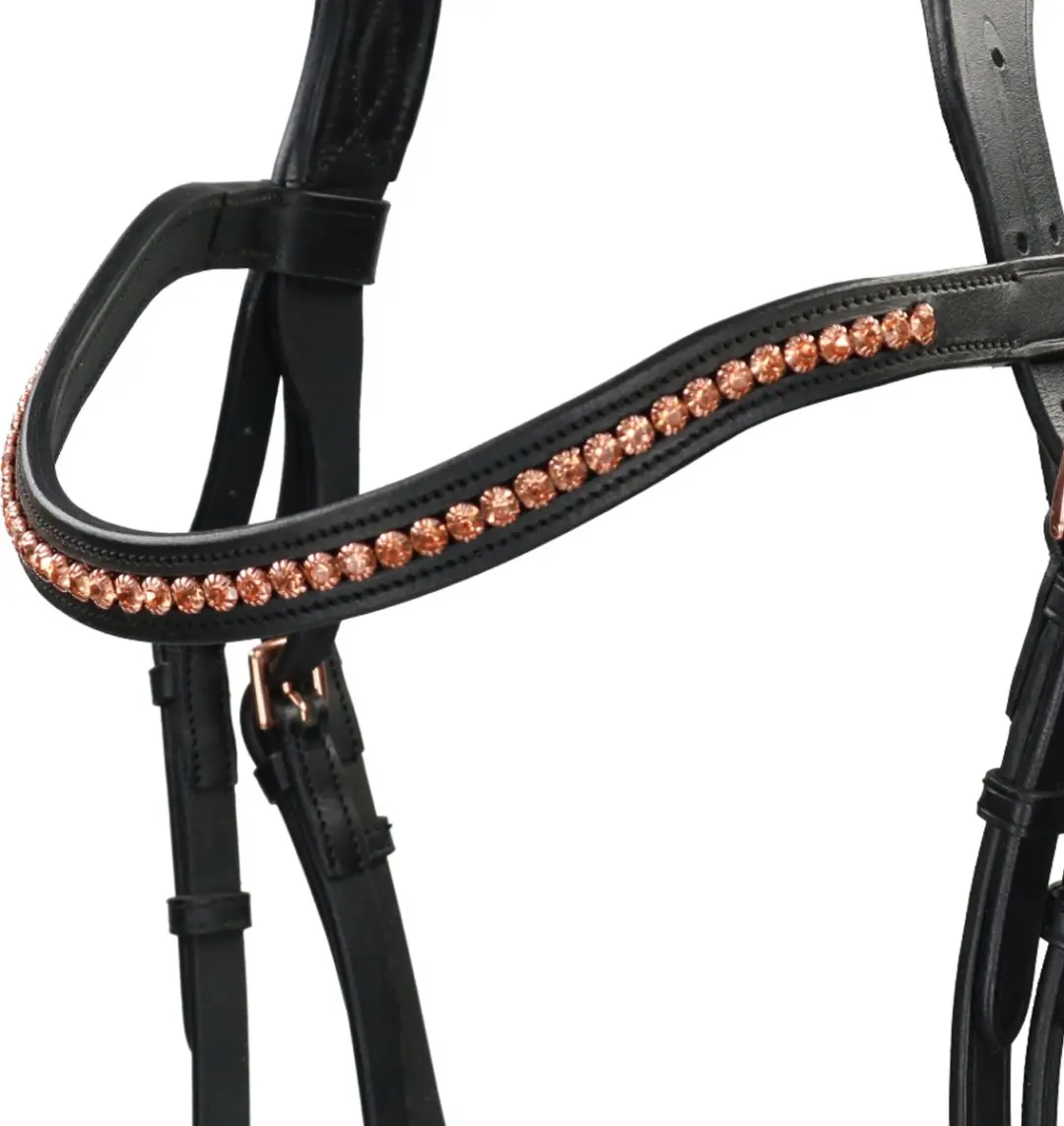 Horsegear Hoofdstel HGblush Pony - Zwart